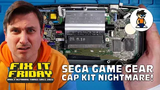 How to Recap a SEGA Game Gear - The BEST way - Fix it Friday