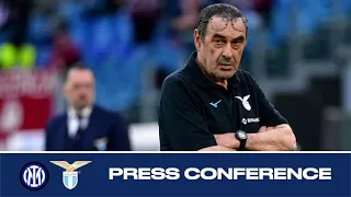 Inter-Lazio | Mister Maurizio Sarri in conferenza alla vigilia