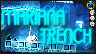 "Mariana Trench" By vonic (ALL COINS) [Daily #1972] - Geometry Dash