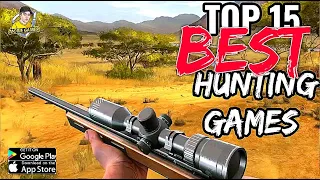 Top 15 Best Android/IOS Hunting Games | Hunting Games Mobile High Graphics