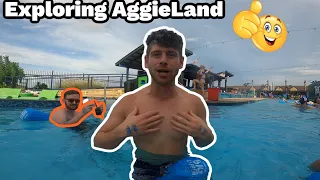 College Station Vlog Travel Trip 2021 -Texas A&M University - College Pool Party