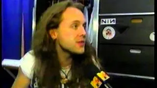 Lars Ulrich & Jason Newstead Of Metallica @ The Headbangers Ball