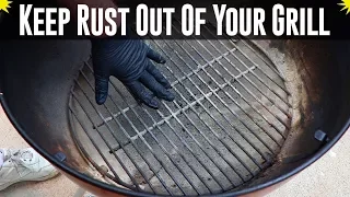 Keep Rust Out Of Your Grill - A Simple Step To Prolong Your Grill's Life