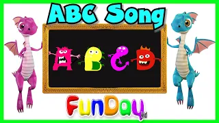 Halloween ABC Songs | Monster ABC | Nursery Rhymes | Learn The Alphabet from A to Z - Funday Kid