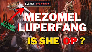 Mythical Champion Showcase: MEZOMEL LUPERFANG! Raid: Shadow Legend