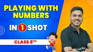 Playing with Numbers in 1 Shot || Class 8th Maths || Pariksha Abhyas