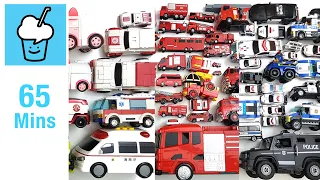 Police car Fire Truck Ambulance collection tomica playmobil transformers lego voov suki