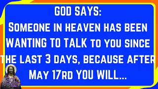 Someone in heaven has been desperately trying to contact you since the last 3 days, Because...