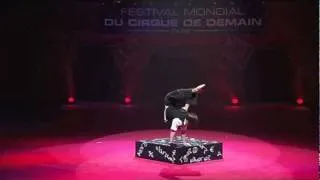 Sergii Timofeev. Gold medal at 29th Festival Mondial du Cirque de Demain (Paris, 2008)