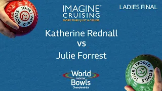 World Indoor Bowls Championship 2024 - LADIES FINAL - Katherine Rednall vs Julie Forrest