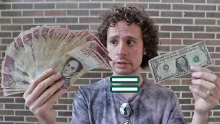 Así es el dinero en Venezuela | UN DÓLAR VALE ORO!