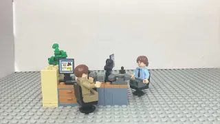 The Office (Jim impersonates Dwight in Lego)