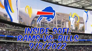 4K Video | Inside SoFi: Rams LVI Champions Celebration + Scenes from Rams vs. Bills Game 9/8/2022