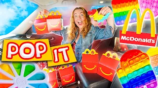 НАШЛА ПОП ИТЫ и Симпл ДИМПЛ В ХЭППИ МИЛ от МАКДОНАЛЬДС 😱  POP IT McDonalds