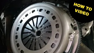 7.3 Flywheel Clutch And Pressure Plate Install, How To Video