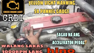 dahilan ng low power at CHECK ENGINE warning PROBLEM ng engine? (check engine issue)