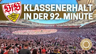 VfB Stuttgart: PLATZSTURM und PARTY nach Klassenerhalt in der 92. Minute | VfB - 1. FC Köln (2:1)