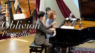 ピアソラ/オブリヴィオン「忘却」連弾 Piazzolla/oblivion