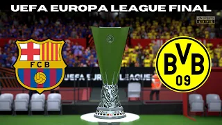 FIFA 22 - Borussia Dortmund vs. FC Barcelona - UEFA Europa League Final Full Match PS5 Gameplay | 4K