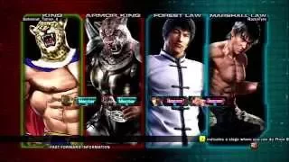 Tekken Tag 2 - The Kings VS The Laws (Fight with Rip!!!)