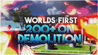 WORLD'S FIRST 200+ KILLS IN INFINITE WARFARE DEMOLITION! DEMOLITION SPAWN TRAP ON PRECINCT! (200+)