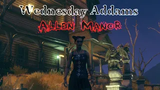 Saints Row Allen Manor Playthrough with Wednesday Addams