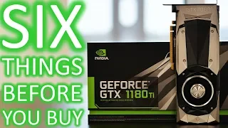 6 Things To Consider Before Buying a GTX 1180