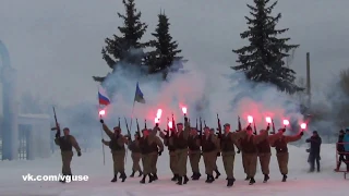 Ивановские десантники в Гусь-Хрустальном (18-02-2018 #вГусе)