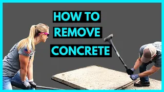 How to Remove a Concrete Patio