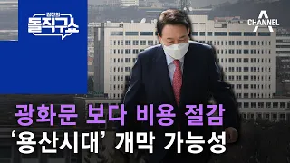 광화문 보다 비용 절감 ‘용산시대’ 개막 가능성 | 김진의 돌직구 쇼 952 회