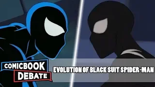 Evolution of Black Suit Spider-Man in Cartoons, Movies & TV in 4 Minutes (2018)