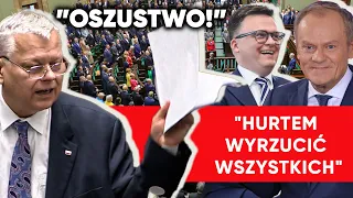 "Oszustwo". Odpolitycznienie spółek. Suski odpalił się w Sejmie: Wyrzucić wszystkich