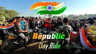 Republic Day Ride On My Ninja H2 | Public Reaction | Part 1 #SSR_vlogs24