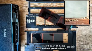 How I scan 35mm and 120mm film at home and get great colours - with film borders