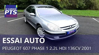 TEST - PEUGEOT 607 2.2L HDI 136 CV 2001