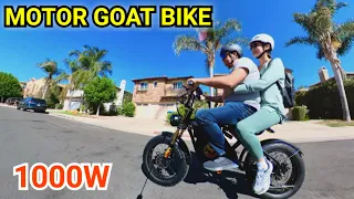 WE tried Super73 Rival Motor Goat E-Bike by Goat Power Bikes