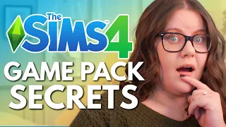 9 Game Pack Secrets YOU NEED TO KNOW in The Sims 4