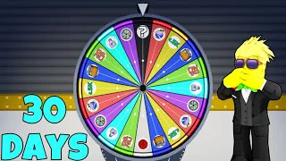 I Spun the Lucky Wheel for 30 Days, how Lucky will I get? | Loomian Legacy