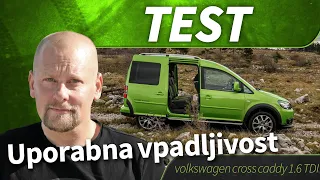 2014 volkswagen cross caddy 1.6 TDI - test