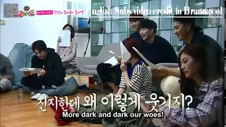 [141026] Roommate Season 2 EP 5 Funny Moment - 'Romeo & Juliet' (Eng Sub)