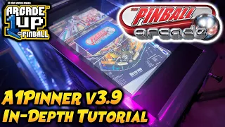 Arcade1Up Pinball Hack - A1Pinner v3.9 Tutorial/Demo | Add Pinball Arcade, Addams Family, T2, & More