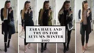 ZARA HAUL AND TRY ON FOR AUTUMN/WINTER 2017