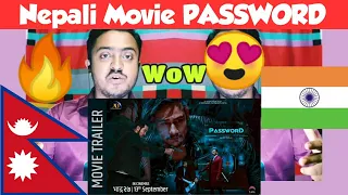 Nepali Movie Trailer "Password" | INDIAN Reaction