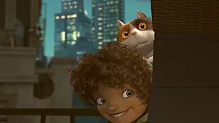 HOME (2015)  Tip makes fun of   " OH "  and  leaves with  her Cat | PART 3