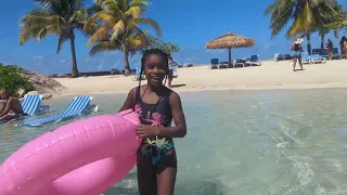The island at Holiday Inn resort Montego bay Jamaica 🏝️🇯🇲 🔥🔥🔥