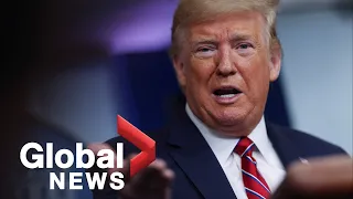 Coronavirus outbreak: Trump lashes out at reporter asking about "scared" Americans during pandemic