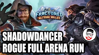 Shadowdancer Rogue Full Arena Run | Fractured in Alterac Valley | Hearthstone