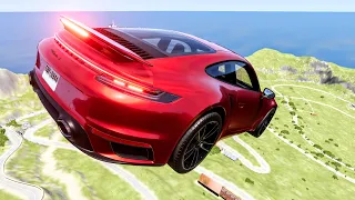 Epic High Speed Car Jumps #262 – BeamNG Drive | CrashBoomPunk