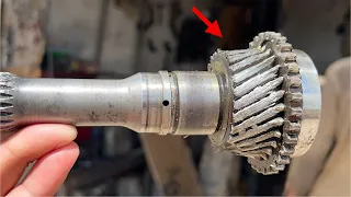 Replace Broken Tooth Of Input Shaft With Threaded Process | Auto and Engineering Service