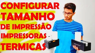 Como Configurar Etiquetas Para Impressão Em Impressora Térmica Qualquer Tamanho Sem Programas